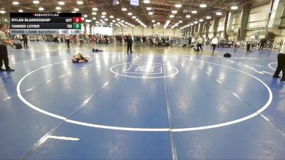 76 lbs Round 1 (9am Saturday) - Dylan Blankenship, VA. Patriots vs Tanner Lotier, Nauman Red