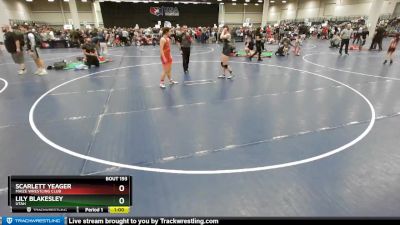 135 lbs Round 3 - Lily Blakesley, Utah vs Scarlett Yeager, Maize Wrestling Club