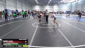 149 lbs Champ. Round 1 - Manny Lucas, Shenandoah University vs Alexander Quintano, Roanoke College