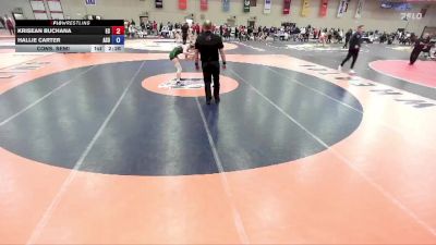 131 B Cons. Semi - Krisean Buchana, Eureka vs Hallie Carter, Adams State