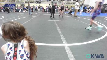 80-85 lbs Semifinal - Alexcia Duran, South Central Punisher Wrestling Club vs Ella Kennedy, Cowboy Wrestling Club