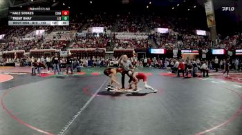 Cons. Round 2 - Trent Shay, Lincoln County (Eureka) vs Kale Stokes, Conrad