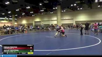 185 lbs Round 6 (10 Team) - Kaylee Nachtigal, Iowa Pin-A-Sarus vs Megan Preston, Suncoast Gems