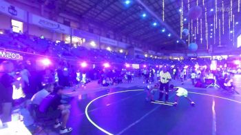 88 lbs Consi Of 4 - Isabella Kunzler, 208 Badgers vs Liliyiana Trevino, Independent