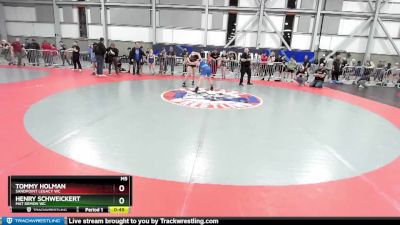 132 lbs Cons. Round 3 - Henry Schweickert, Mat Demon WC vs Tommy Holman, Sandpoint Legacy WC