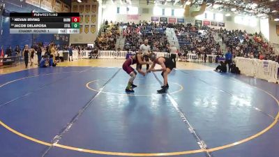 120 lbs Champ. Round 1 - Nevan Irving, Harmony vs Jacob Delarosa, St Cloud