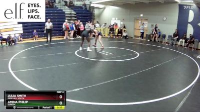 140 lbs. Cons. Round 3 - Amina Philip, Eureka vs Julia Smith, Park HIll South