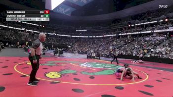 120-2A 1st Place Match - Cash Martinez, Cedaredge vs Cooper Edson, Sedgwick County/Fleming