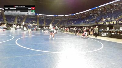 200 lbs Quarterfinal - Emily Neeper, Curwensville vs Morgan Reichard, Central Columbia