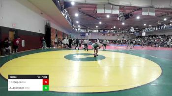 190 lbs Round Of 16 - Peter Grippo, Christian Brothers Academy vs Anthony Jacobsen, Depaul Catholic