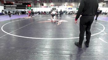 184 lbs Semifinal - Thomas Even, Grand View (Iowa) vs Jason Bowers, Friends University