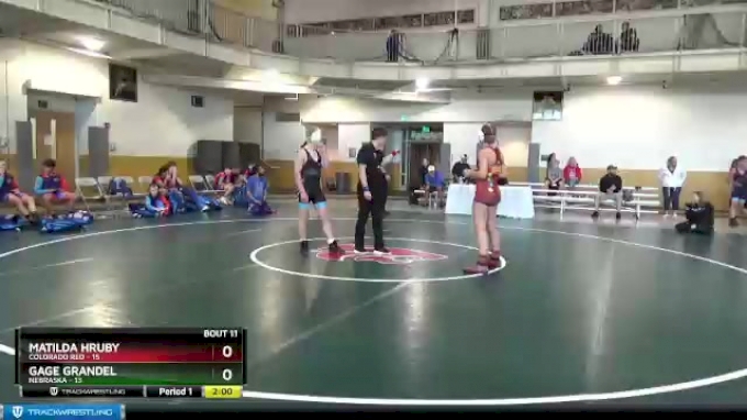 136 lbs Quarters & 1st Wb (16 Team) - Matilda Hruby, Colorado Red vs ...