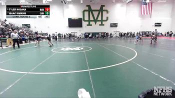 132 lbs Cons. Round 3 - Isaac Simkins, South Torrance vs Tyler Nosaka, Mark Keppel