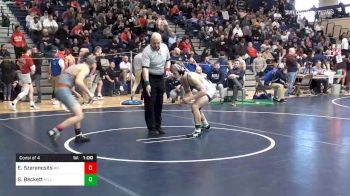 138 lbs Consolation - Ethan Szerencsits, Northampton vs Sam Beckett, The Hill School