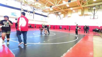 100 lbs Cons. Round 2 - Mariah Mayorga, Eisenhower vs Isabella Trejo Dominguez, Pacifica