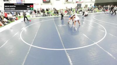 Junior Girls - 170 lbs Cons. Round 4 - Jzunie Jones, Colorado vs Malia Martin, Piper Wrestling Club