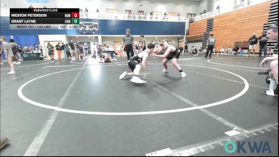 140 lbs Rr Rnd 4 - Weston Peterson, Team Nomad vs Grant Layne, Lions Wrestling Academy