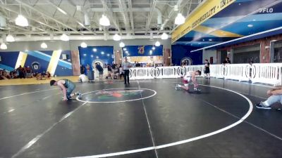 144 lbs Round 3 (8 Team) - Noah Gregory, Braves WC vs Jose Garcia, Panhandle Gator Dogs