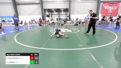 68 lbs Rr Rnd 2 - Cameron Doroshenko, Mat Assassins K8 B vs Joshua Latham, CT Whale K-8