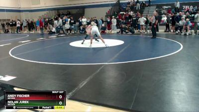 133 lbs Cons. Round 4 - Andy Fischer, Becker vs Nolan Jurek, Becker