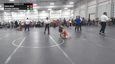 52-56 lbs Semifinal - Noah Reino, Refinery vs Victoria Carchidi, All I See Is Gold