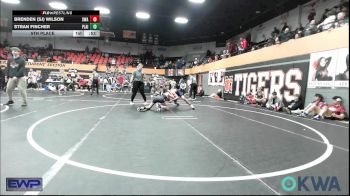 119 lbs 5th Place - Brenden (Sj) Wilson, Shelton Wrestling Academy vs Stran Fincher, Plainview Youth Wrestling Club