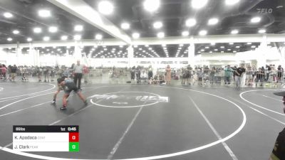 86 lbs Consolation - Kash Apodaca, Central Coast Most Wanted vs Jordin Clark, Fearless WC