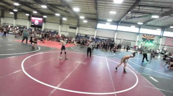 86 lbs Rr Rnd 3 - Stevie Graybill, California Grapplers vs Brennen Garrobo, Desert Dogs WC