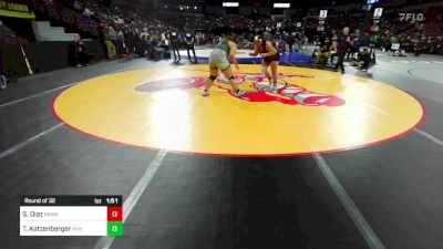 235 lbs Round Of 32 - Sevyn Diaz, Brawley vs Talia Katzenberger, River Valley