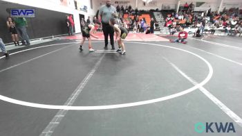 80 lbs Rr Rnd 4 - Angelo Palacios, Henryetta Knights Wrestling Club vs Brinnlie Hadjiconstantinou, Beggs Youth Wrestling Program