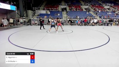 157 lbs Cons 64 #2 - Cole Aguirre, MO vs Joshua Di Giulio, PA