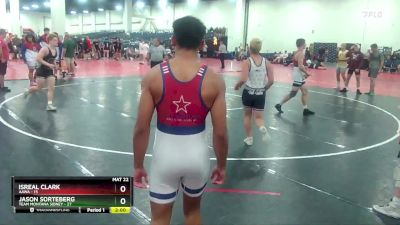 157 lbs Finals (8 Team) - Isreal Clark, AAWA vs Jason Sorteberg, Team Montana Sidney