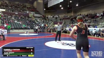 5A 170 lbs Quarterfinal - Alice Knott, Batesville vs Gabriella Watson, Lake Hamilton