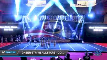 Cheer Strike All Stars - Code Blue [2021 L6 Int. Open Coed - NT Day 3] 2021 ACP Southern National Championship
