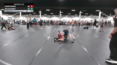 110 lbs Round 4 (6 Team) - Nolan Burke, BC Iron vs Jaxon Garcia, Mat Warriors