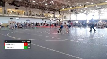 112 lbs Round 5 (6 Team) - Kami Saulter, Team Minnesota vs Maycee Peacher, Missouri Gold