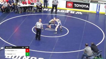 97 lbs Quarterfinal - Gavin Sheridan, Boyertown vs Trent Hoover, Penn Cambria