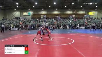 78 lbs Consi Of 16 #2 - Aiden Santos, Stallion Wrestling Club vs Gavon Smiley, Legacy Nevada