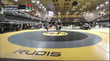 190 lbs Consi Of 32 #2 - Shaun Hernandez, Cornerstone Christian School vs Alexander Wiatt, Peninsula Catholic High School