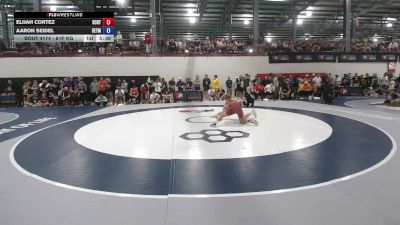 61F kg Champ. Round 1 - Elijah Cortez, Spartan Combat RTC/ TMWC vs Aaron Seidel, SERTC- TMWC