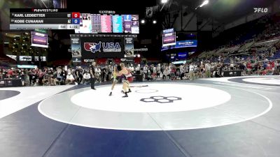 157 lbs Quarters - Karl Ledbetter, UT vs Kobe Cunanan, AZ