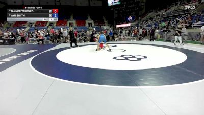 126 lbs Quarters - Tanner Telford, UT vs Van Smith, OK