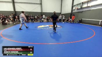 285 lbs Cons. Round 2 - Jas Leonardo Kereti, White Center Warriors Wrestling Club vs Garryn Webster, Thurston County Wrestling Club