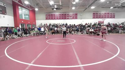 150 lbs Semifinal - Brock Gagnon, Caribou vs Alex Harriman, Massabesic