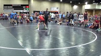 140 lbs Round 3 (6 Team) - Jack Gilson, NC National Team Gold vs Bryn Richard, Louisiana Mudbugs