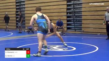 145 lbs Consolation - Kyle Romano, Cambridge vs Sam Harris, Ola
