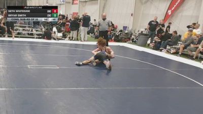 132 lbs Cons. Sub-rd Of 32 - Bryar Smith, Champions Wrestling Club vs Seth Whiteside, Grind Wrestling Club