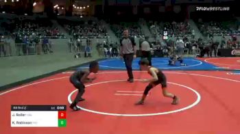 60 lbs Rr Rnd 2 - Jaxon Roller, RAW vs King Robinson, Pin-King All Stars