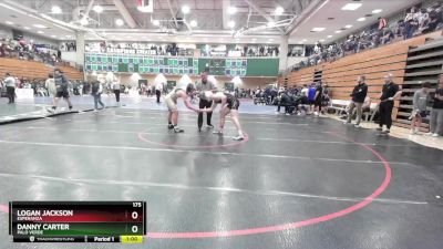 175 lbs Cons. Round 2 - Danny Carter, Palo Verde vs Logan Jackson, Esperanza