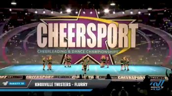 Knoxville Twisters - Flurry [2021 L1 Tiny - D2 Day 2] 2021 CHEERSPORT National Cheerleading Championship